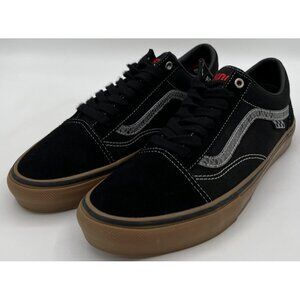 Man Vans x Hockey Andrew Allen Old Skool Skate Shoes - Black / Snake Size 11